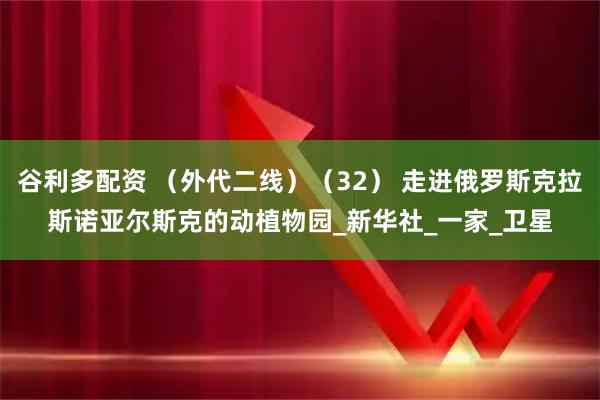 谷利多配资 （外代二线）（32） 走进俄罗斯克拉斯诺亚尔斯克的动植物园_新华社_一家_卫星