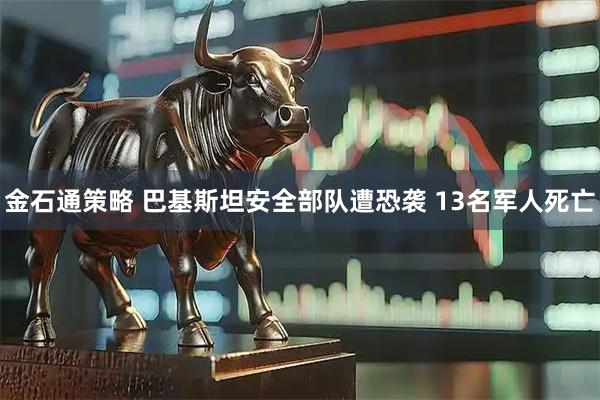 金石通策略 巴基斯坦安全部队遭恐袭 13名军人死亡
